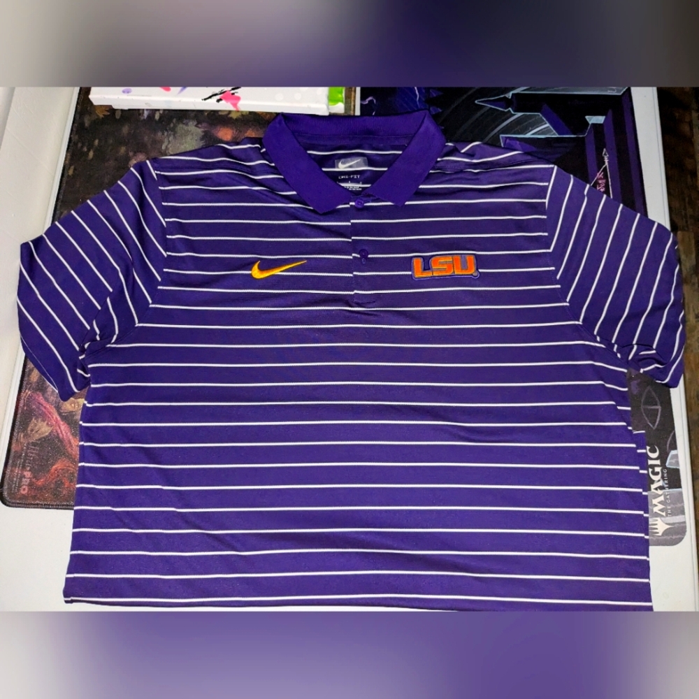 Men's LSU Tigers DriFit victory polo
